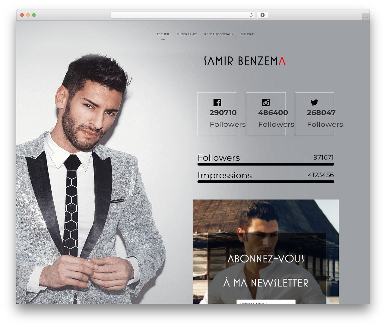 Deploy WP theme - samir-benzema.com