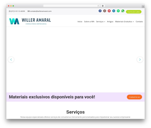 Start Theme theme WordPress - willeramaral.com