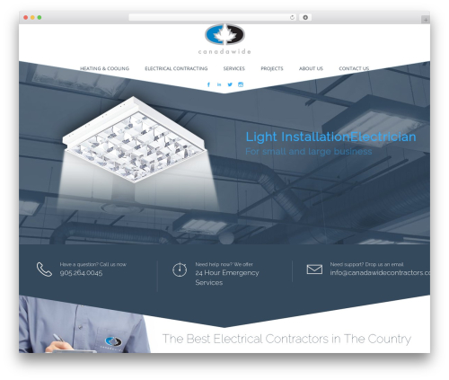 Theme WordPress Cleanco - canadawidecontractors.com