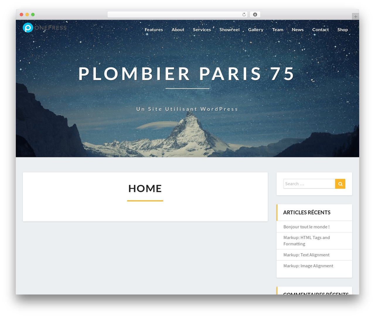WordPress theme Lighthouse - plombier75.fr WordPress theme Lighthouse - plombier75.fr