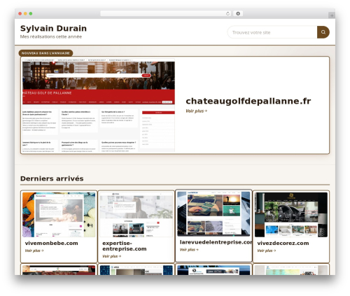 WordPress theme Maxwell - sylvaindurain.fr WordPress theme Maxwell - sylvaindurain.fr