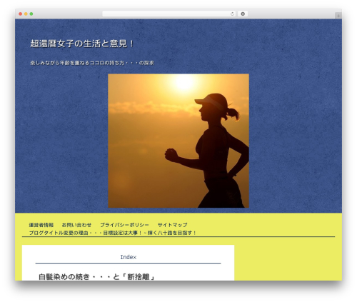 WP theme Principle - kanleki.com
