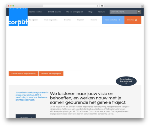 Beaver Builder Theme premium WordPress theme - vandencorput.nl
