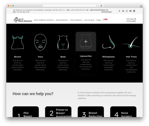 CliLab WordPress theme design - dremreguvercin.com