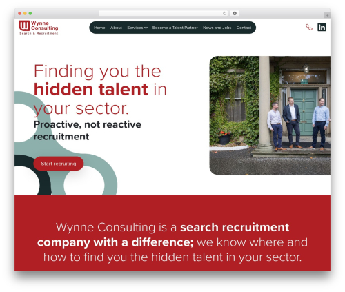 Complete Custom Theme theme WordPress - wynneconsulting.co.uk