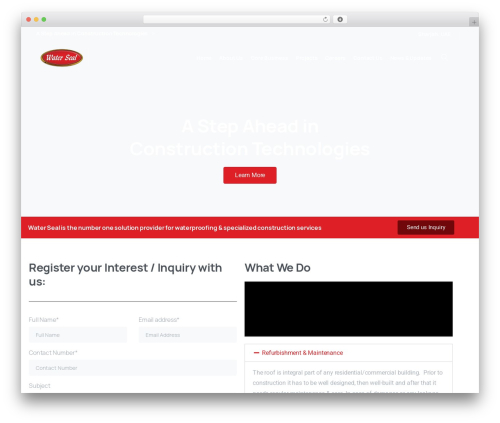 Elfsight portfolio cc WordPress plugin - watersealuae.com