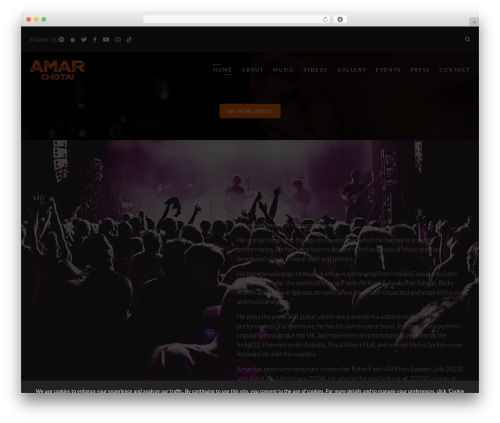 Flicker theme WordPress - amarchotai.com
