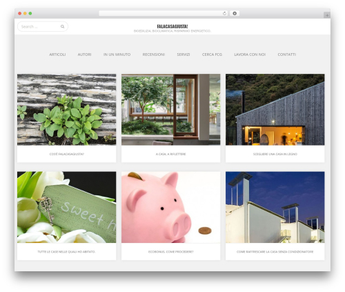 GK Portfolio free WP theme - falacasagiusta.com