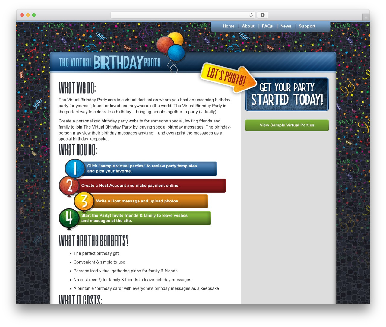 HD Framework WordPress website theme - thevirtualbirthdayparty.com HD Framework WordPress website theme - thevirtualbirthdayparty.com