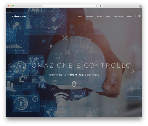 Pheromone theme WordPress - tekne.engineering