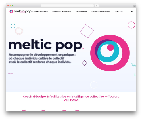 Theme WordPress Koral - melticpop.fr