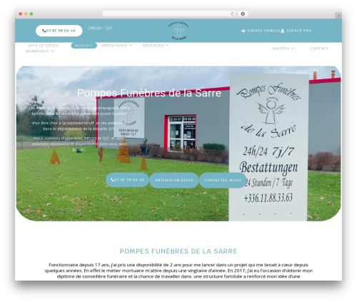 Obituary spp WordPress plugin - pompes-funebres-delasarre.com
