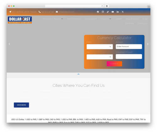 Tryo WordPress theme - dollareast.com