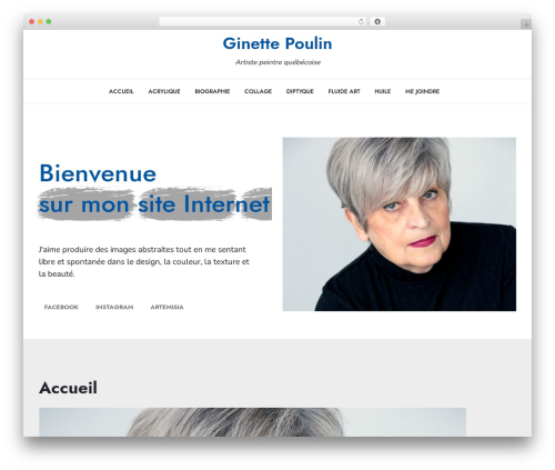 WordPress theme Onia - ginettepoulin.com WordPress theme Onia - ginettepoulin.com