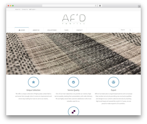 AFD theme WordPress - afdtex.com