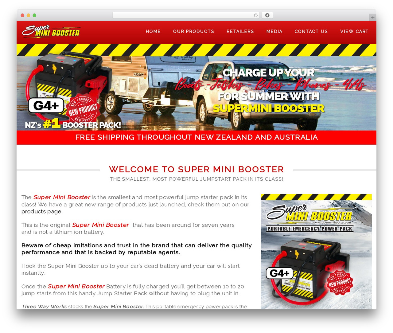 Best WordPress theme H-Code - superminibooster.com