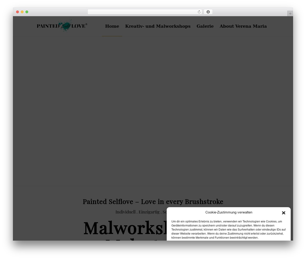 Dev WordPress theme - verenamaria.com