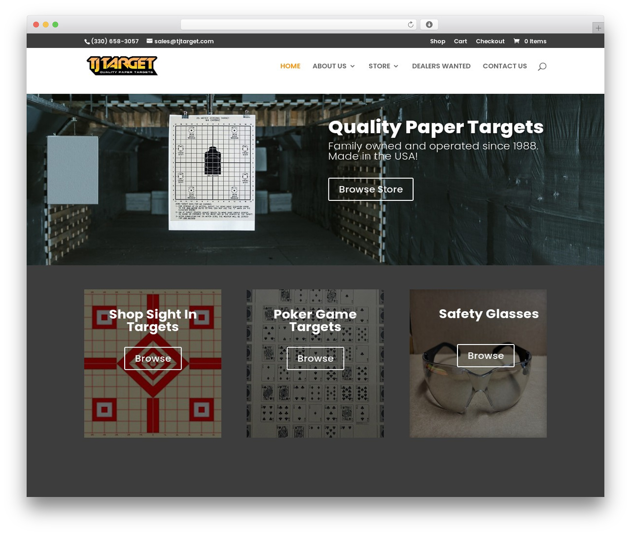 Divi WordPress theme - tjtarget.com