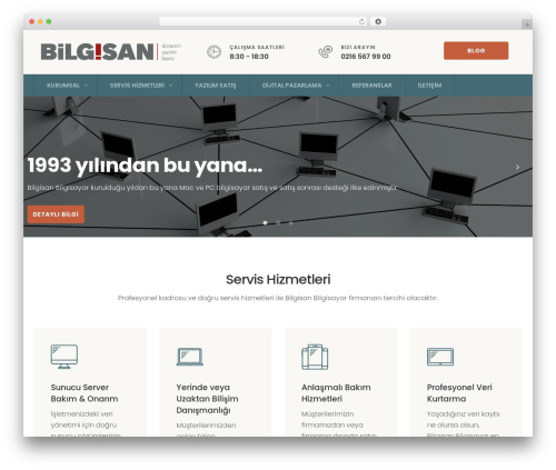 Fixit WordPress theme - bilgisan.com