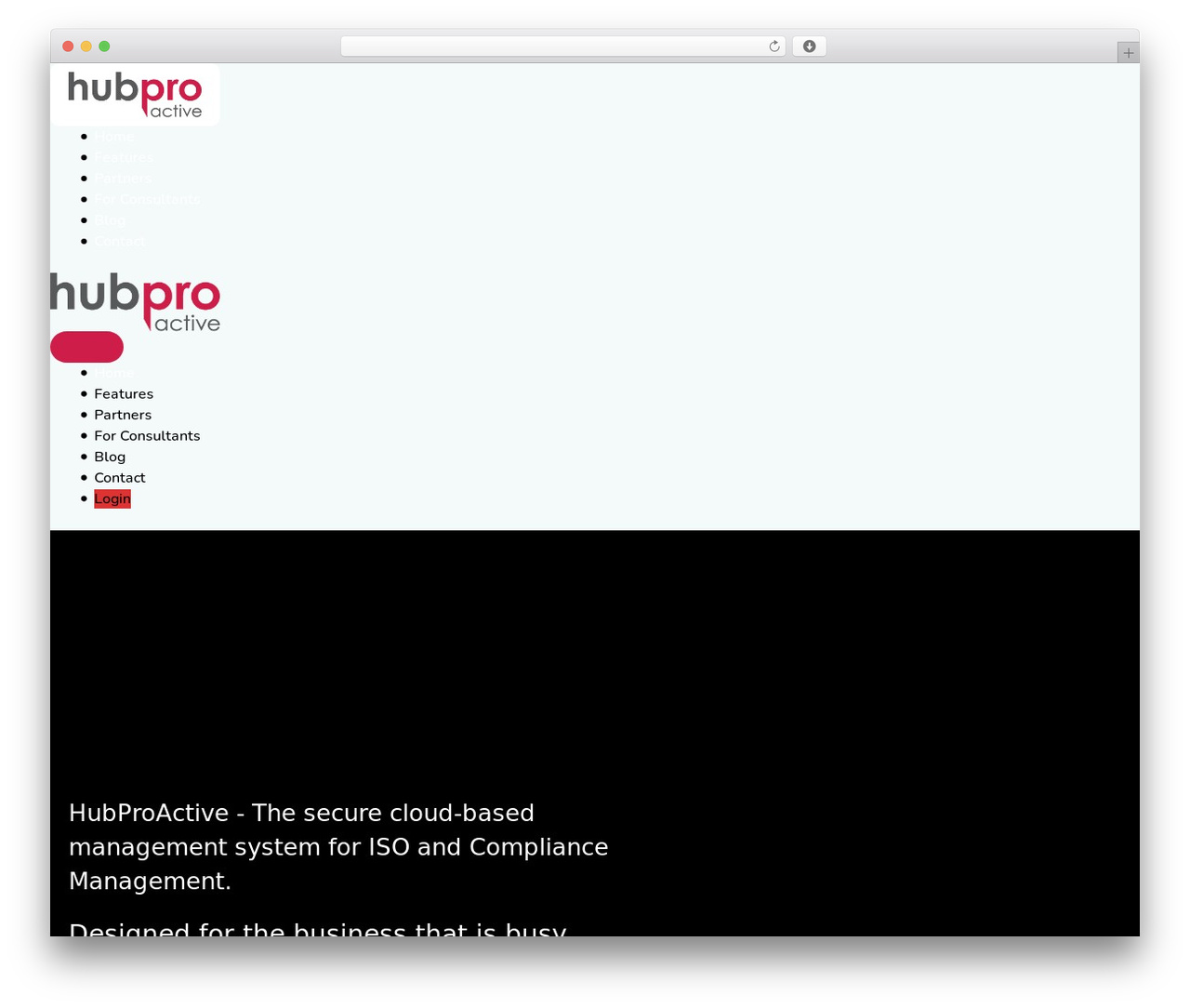 Hub Pro Active WordPress theme - hubproactive.co.uk