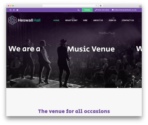 Theme WordPress FF Theme - heswallhall.co.uk
