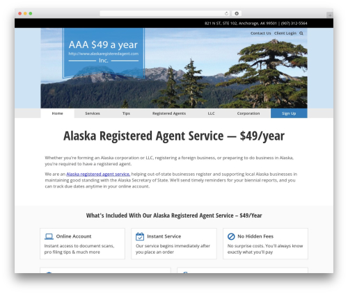 Theme WordPress The Theme - alaskaregisteredagent.com