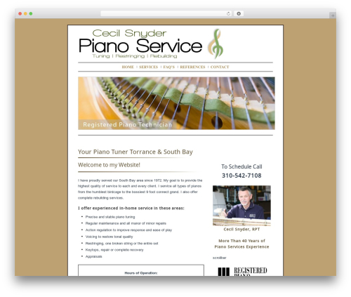 theme5 WP theme - cecilsnyderpianoservice.com