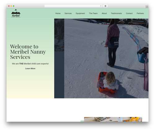 Webify WordPress theme - meribelnannyservices.com
