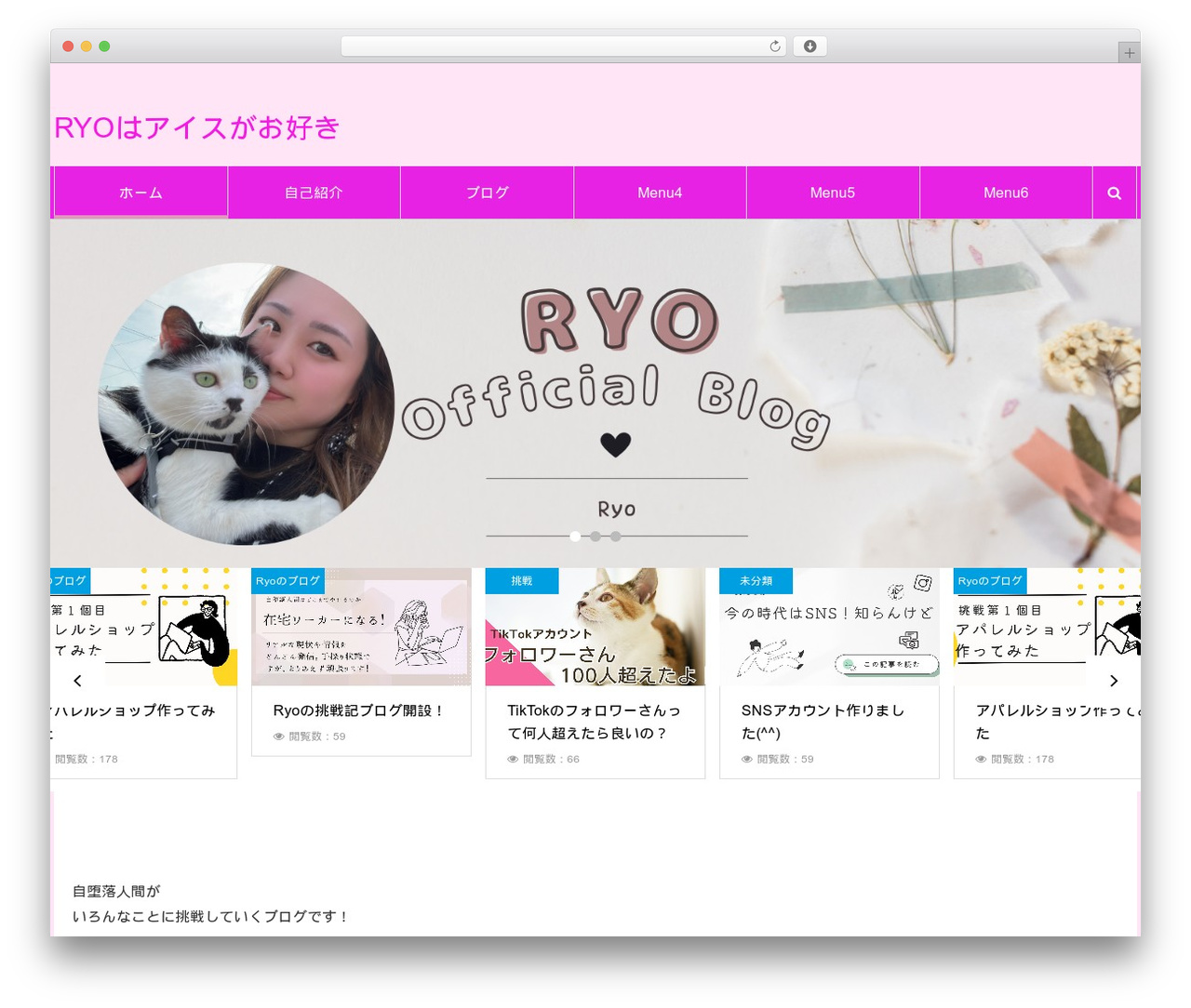 WordPress theme イケラボテーマ - ryohaaisu.com