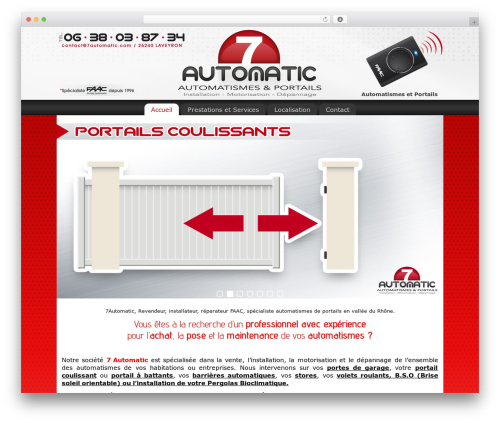 WordPress theme 7automatic - 7automatic.com
