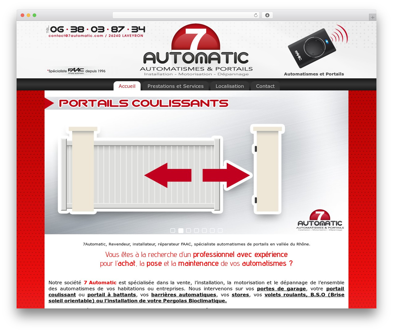 WordPress theme 7automatic - 7automatic.com