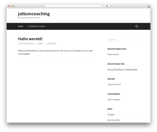 WordPress website theme First - jottumcoaching.nl WordPress website theme First - jottumcoaching.nl