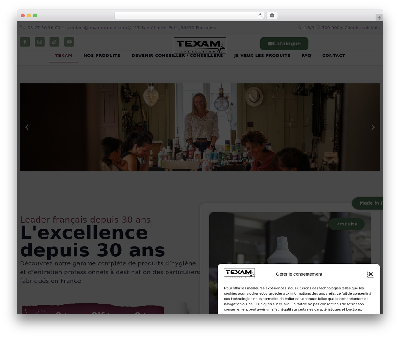 Hello Elementor WordPress theme - texamfrance.fr