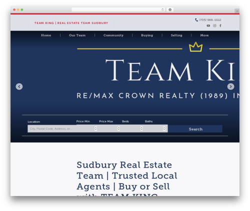 IXACT Framework theme WordPress - teamking.ca