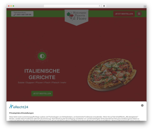 Lafka WordPress theme - ilfiore-dresden.de