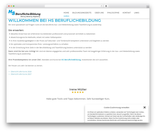 MasterStudy best WordPress theme - beruflichebildung.ch