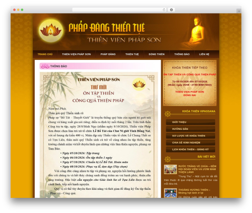 NetPress WordPress theme - phapdangthientue.com