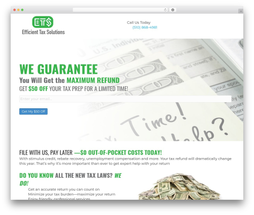 Builder global css WordPress plugin - efficienttaxpros.com