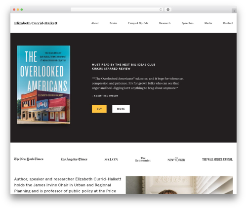 WordPress theme ech - elizabethcurridhalkett.com