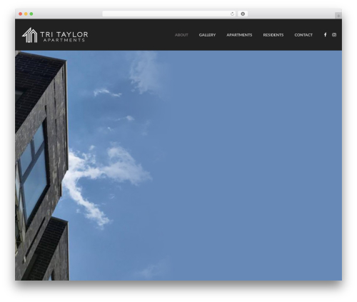 WP theme Lambda - tritaylorapartments.com