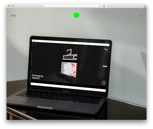 Anders WordPress website theme - alt8.nl