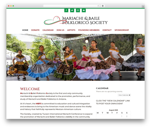 customTheme top WordPress theme - mariachifolkloricosociety.org
