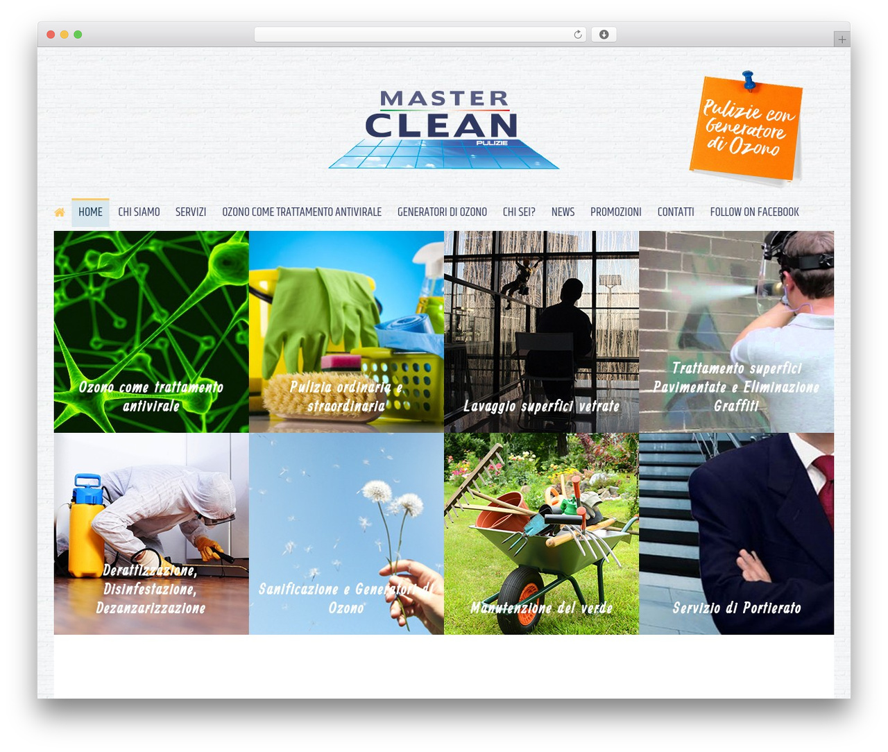 Limpieza Wordpress Theme WordPress theme - mastercleanpulizie.com