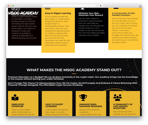 Masterstudy elementor widgets WordPress plugin - msocacademy.com