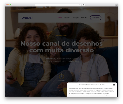 MaxiNet WP theme - urbantv.com.br