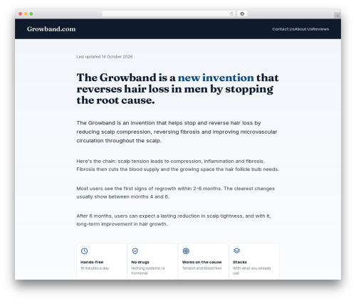 Thrive ab page testing WordPress plugin - growband.com