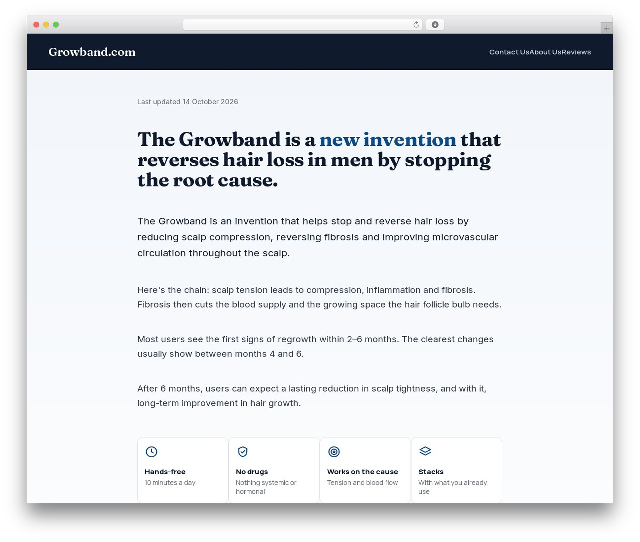 Thrive Theme Builder WordPress theme - growband.com