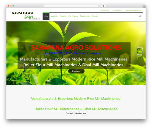 Vilan WordPress Theme WordPress theme - saravanaagrosolutions.com