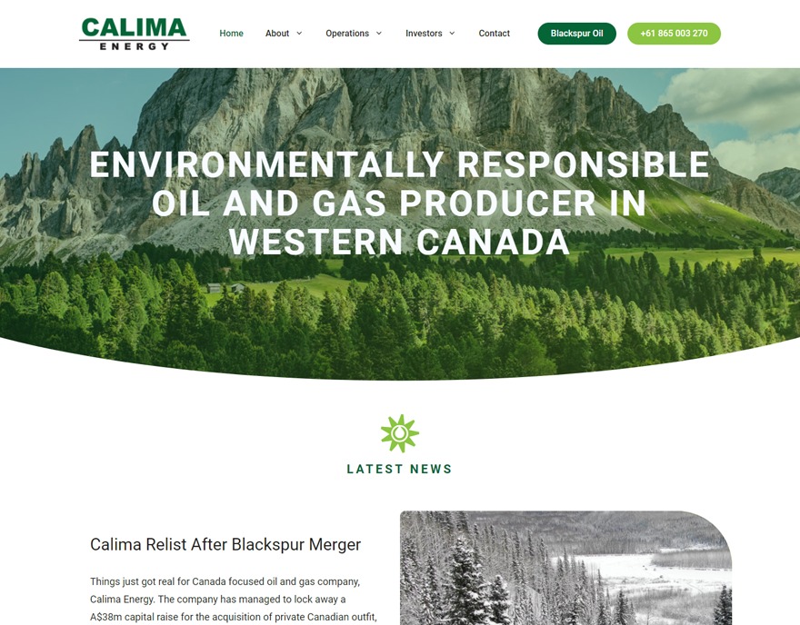 WordPress theme Calima Theme by Host One