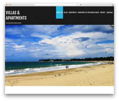 Cherry parallax WordPress plugin - beachvillas-olasdeoro.com